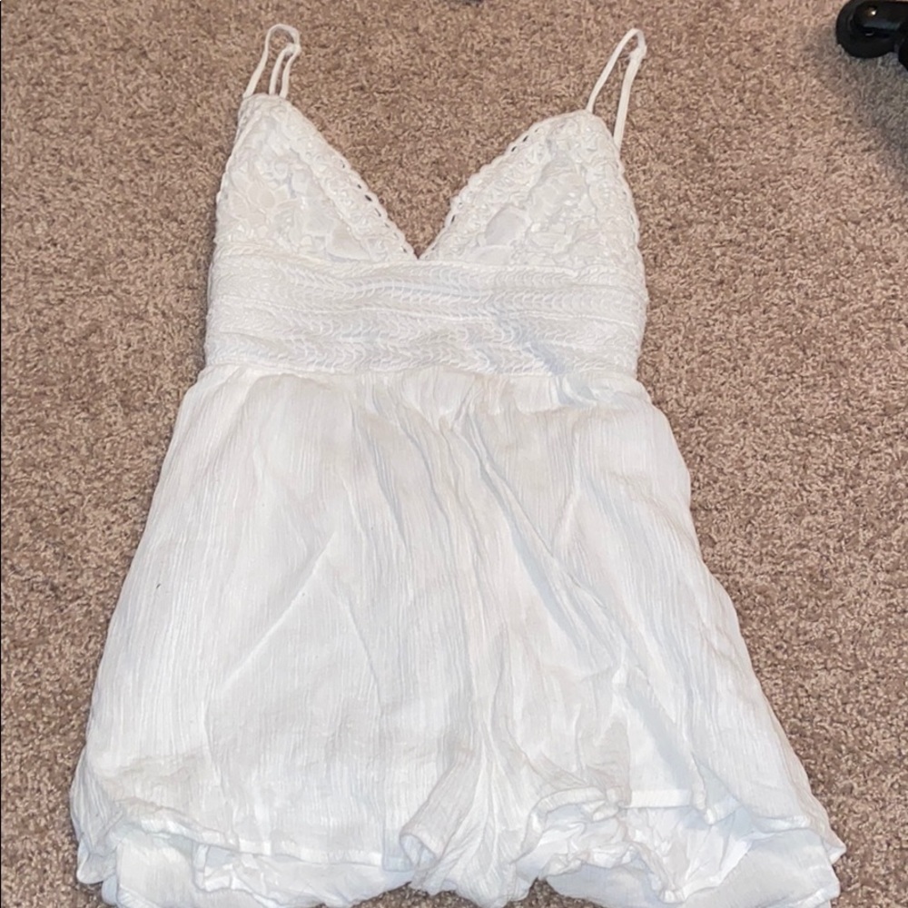 White Romper